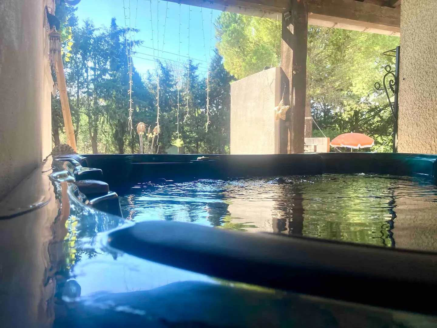 Jacuzzi de la villa